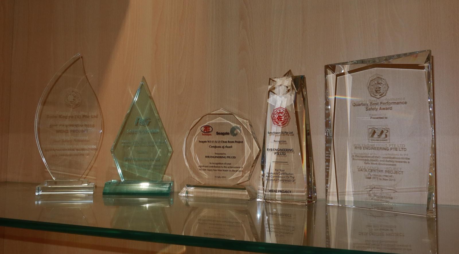 RYB Display Of Awards B