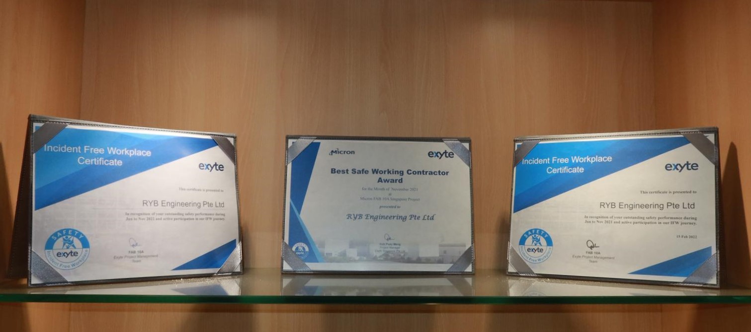 RYB Display Of Awards D